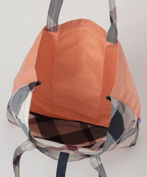 BLUE LABEL / BLACK LABEL CRESTBRIDGE / ブルーレーベル / ブラックレーベル・クレストブリッジ  ショルダーバッグ | パーシャルクレストブリッジチェックエコバッグ | 詳細7