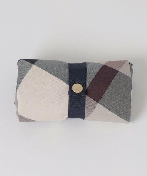 BLUE LABEL / BLACK LABEL CRESTBRIDGE / ブルーレーベル / ブラックレーベル・クレストブリッジ  ショルダーバッグ | パーシャルクレストブリッジチェックエコバッグ | 詳細9