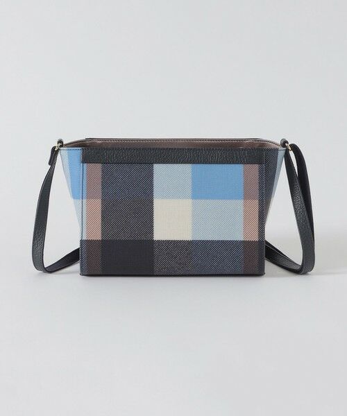 BLUE LABEL チェック柄 スマホショルダーバッグ