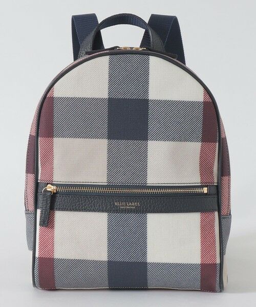 【試着のみ】ブルーレーベル クレストブリッジ バックパック リュック 黒 ナイロンバックパック（バッグ）｜BLUE LABEL CRESTBRIDGE