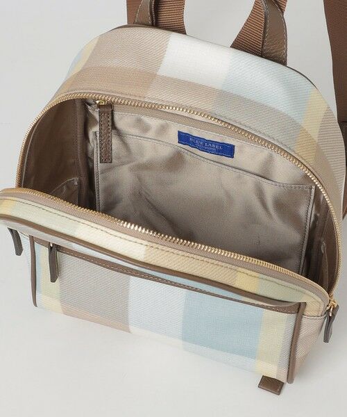 【新品未使用】BLUE LABEL チェック柄リュック セール】 クレストブリッジチェックPVCバックパック