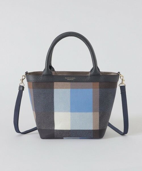 Tiny  BLUE LABEL CRESTBRIDGE　キュロット セール】 クレストブリッジチェックPVCミニトート （ショルダー