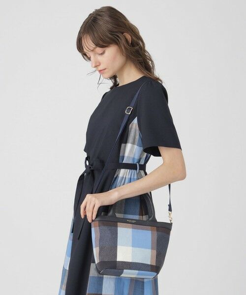 最安価格 セール】 クレストブリッジチェックPVCミニトート （ショルダー トップス