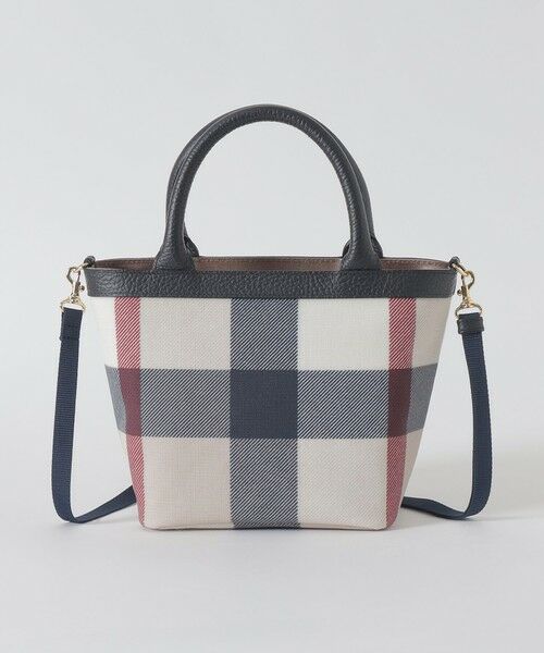 はちです♥　　【クレストブリッジ】 セール】 クレストブリッジチェックPVCミニトート （ショルダー
