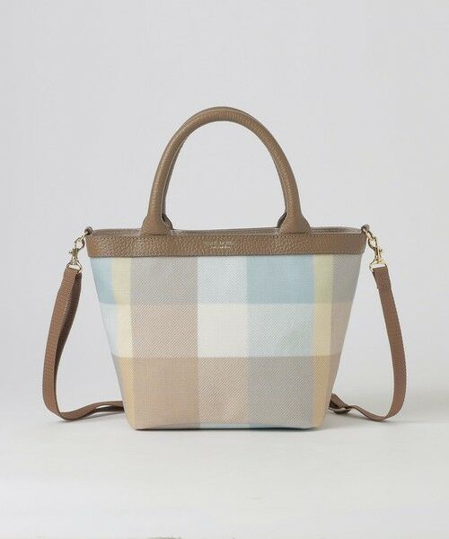 はちです♥　　【クレストブリッジ】 セール】 クレストブリッジチェックPVCミニトート （ショルダー