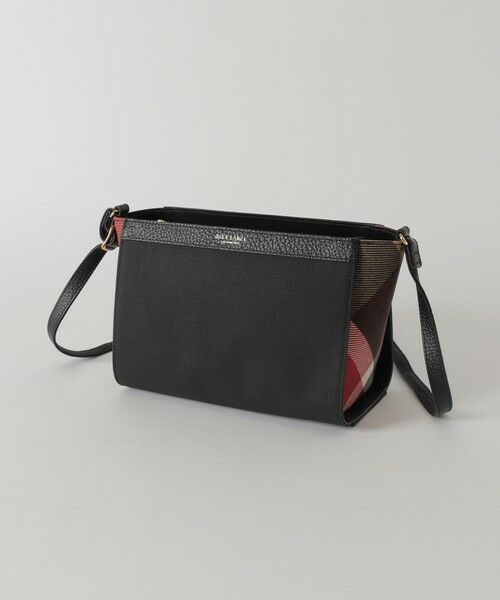 BLUE LABEL / BLACK LABEL CRESTBRIDGE/ブルーレーベル / ブラックレーベル・クレストブリッジ パーシャルクレストブリッジチェックPVCミニショルダー ブラック F BLUE LABEL / BLACK LABEL CRESTBRIDGE/ブルーレーベル / ブラックレーベル・クレストブリッジ パーシャルクレストブリッジチェックPVCミニショルダー ブラック F