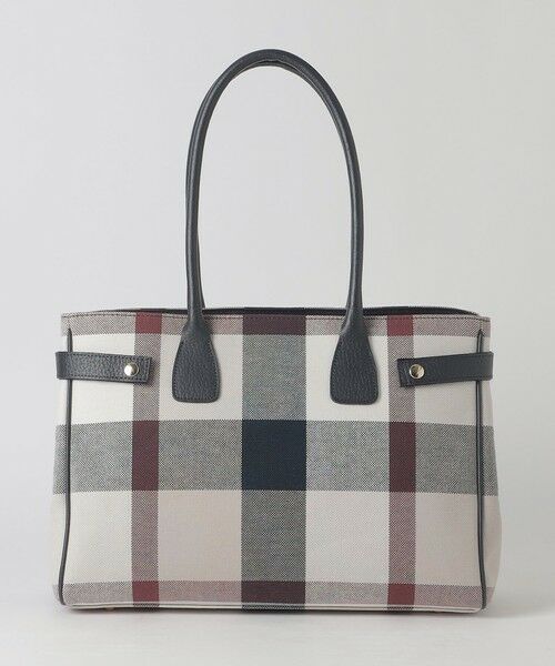 BLUE LABEL / BLACK LABEL CRESTBRIDGE / ブルーレーベル / ブラックレーベル・クレストブリッジ  ショルダーバッグ | クレストブリッジチェックキャンバスハトメトート | 詳細3