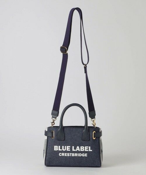 BLUE LABEL / BLACK LABEL CRESTBRIDGE / ブルーレーベル / ブラックレーベル・クレストブリッジ  ショルダーバッグ | ロゴプリントハトメミニトート | 詳細10