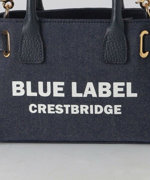 BLUE LABEL / BLACK LABEL CRESTBRIDGE / ブルーレーベル / ブラックレーベル・クレストブリッジ  ショルダーバッグ | ロゴプリントハトメミニトート | 詳細13