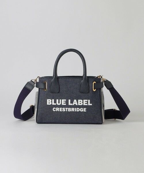 BLUE LABEL / BLACK LABEL CRESTBRIDGE / ブルーレーベル / ブラックレーベル・クレストブリッジ  ショルダーバッグ | ロゴプリントハトメミニトート | 詳細14