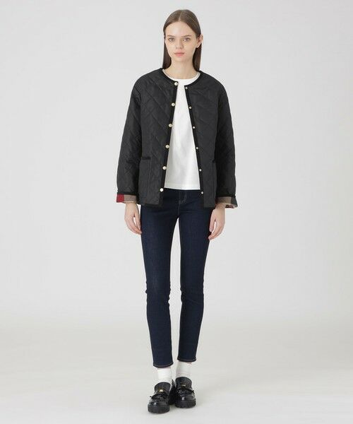 BLUE LABEL / BLACK LABEL CRESTBRIDGE / ブルーレーベル / ブラックレーベル・クレストブリッジ  その他アウター | クレストブリッジチェックライトキルティングコート | 詳細1