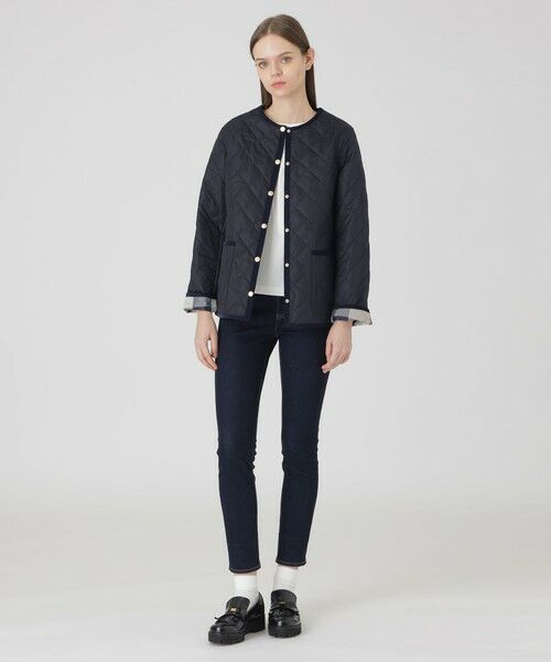 BLUE LABEL / BLACK LABEL CRESTBRIDGE / ブルーレーベル / ブラックレーベル・クレストブリッジ  その他アウター | クレストブリッジチェックライトキルティングコート | 詳細7