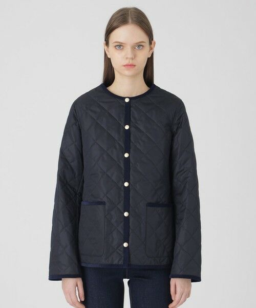 BLUE LABEL / BLACK LABEL CRESTBRIDGE / ブルーレーベル / ブラックレーベル・クレストブリッジ  その他アウター | クレストブリッジチェックライトキルティングコート | 詳細8