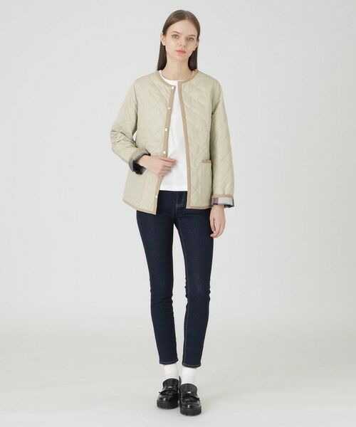 BLUE LABEL / BLACK LABEL CRESTBRIDGE / ブルーレーベル / ブラックレーベル・クレストブリッジ  その他アウター | クレストブリッジチェックライトキルティングコート | 詳細13