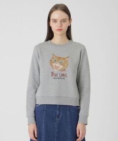 BLUE LABEL / BLACK LABEL CRESTBRIDGE / ブルーレーベル / ブラックレーベル・クレストブリッジ  カットソー | コンパクトキャット裏毛プルオーバー