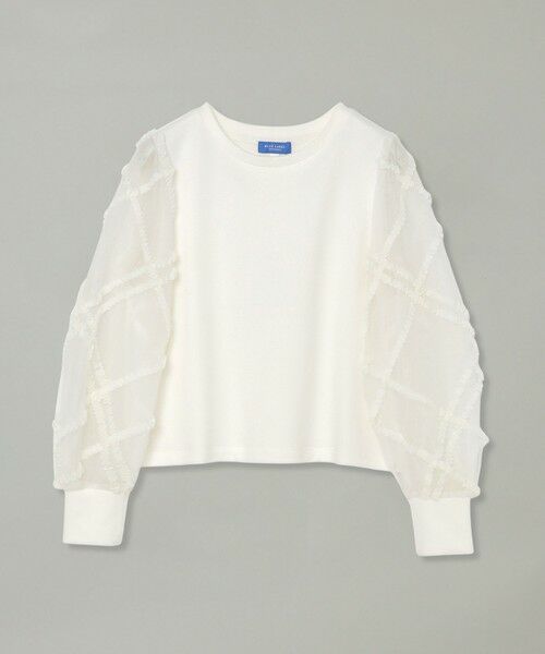 BLUE LABEL / BLACK LABEL CRESTBRIDGE / ブルーレーベル / ブラックレーベル・クレストブリッジ  カットソー | クレストブリッジチェックチュールビスチェ付きトップス | 詳細6