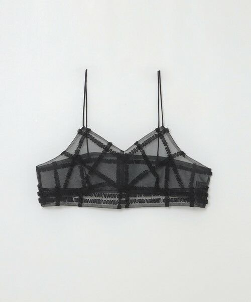 BLUE LABEL / BLACK LABEL CRESTBRIDGE / ブルーレーベル / ブラックレーベル・クレストブリッジ  カットソー | クレストブリッジチェックチュールビスチェ付きトップス | 詳細12