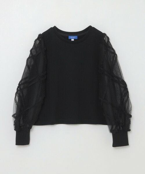 BLUE LABEL / BLACK LABEL CRESTBRIDGE / ブルーレーベル / ブラックレーベル・クレストブリッジ  カットソー | クレストブリッジチェックチュールビスチェ付きトップス | 詳細13