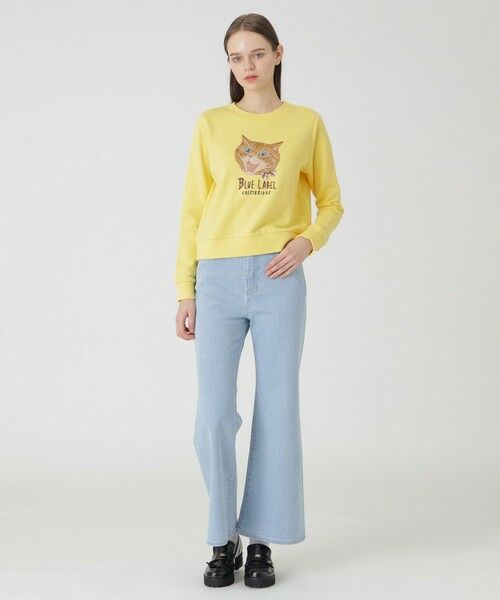 BLUE LABEL / BLACK LABEL CRESTBRIDGE / ブルーレーベル / ブラックレーベル・クレストブリッジ その他パンツ | ストレッチデニムフレアパンツ | 詳細1