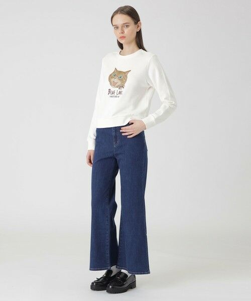 BLUE LABEL / BLACK LABEL CRESTBRIDGE / ブルーレーベル / ブラックレーベル・クレストブリッジ その他パンツ | ストレッチデニムフレアパンツ | 詳細9