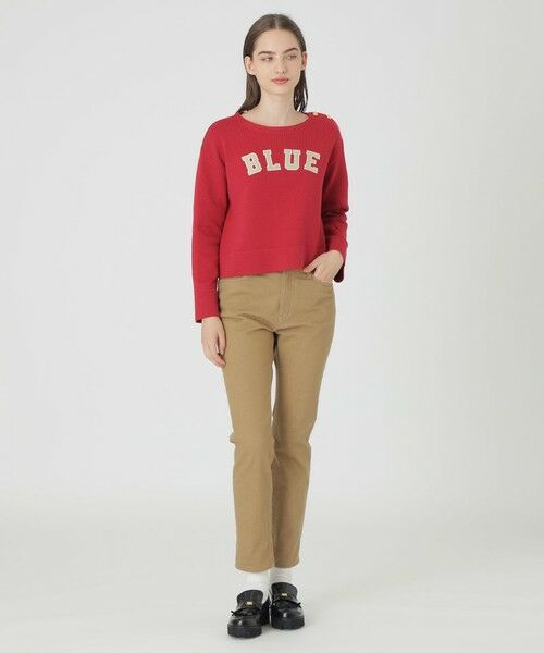 BLUE LABEL / BLACK LABEL CRESTBRIDGE / ブルーレーベル / ブラックレーベル・クレストブリッジ その他パンツ | デニムハイライズストレートパンツ | 詳細11