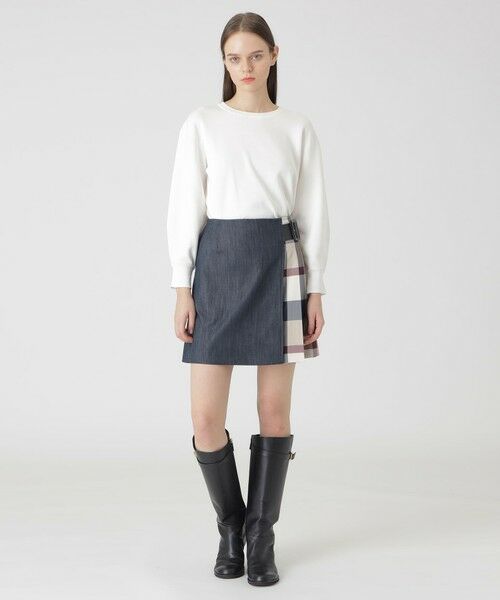 直営店●MONCLER●ギャバジンミニスカート MONCLER モンクレール レディース スカート ブランド ロング