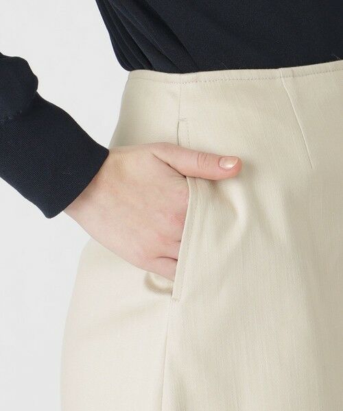 BLUE LABEL / BLACK LABEL CRESTBRIDGE / ブルーレーベル / ブラックレーベル・クレストブリッジ  ミニ・ひざ丈スカート | スラブシャンブレーデニムミニスカート | 詳細27