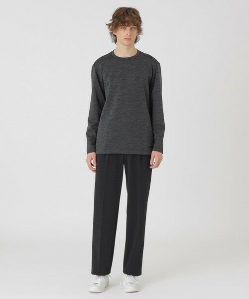 BLUE LABEL / BLACK LABEL CRESTBRIDGE / ブルーレーベル / ブラックレーベル・クレストブリッジ  カットソー | メランジダンボールカットソー | 詳細1