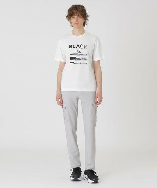 BLUE LABEL / BLACK LABEL CRESTBRIDGE / ブルーレーベル / ブラックレーベル・クレストブリッジ  その他パンツ | 【BLACK lab.】3Dワープニットカーゴパンツ | 詳細1
