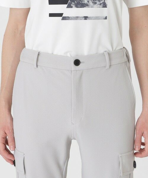 BLUE LABEL / BLACK LABEL CRESTBRIDGE / ブルーレーベル / ブラックレーベル・クレストブリッジ  その他パンツ | 【BLACK lab.】3Dワープニットカーゴパンツ | 詳細4