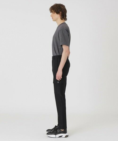 BLUE LABEL / BLACK LABEL CRESTBRIDGE / ブルーレーベル / ブラックレーベル・クレストブリッジ  その他パンツ | 【BLACK lab.】3Dワープニットカーゴパンツ | 詳細11