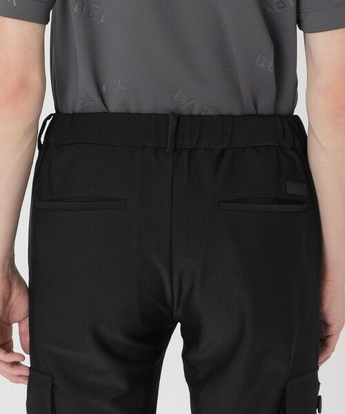 BLUE LABEL / BLACK LABEL CRESTBRIDGE / ブルーレーベル / ブラックレーベル・クレストブリッジ  その他パンツ | 【BLACK lab.】3Dワープニットカーゴパンツ | 詳細14