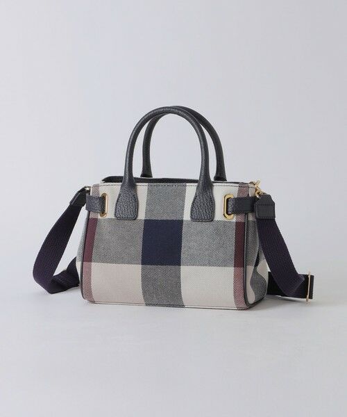 BLUE LABEL / BLACK LABEL CRESTBRIDGE/ブルーレーベル / ブラックレーベル・クレストブリッジ クレストブリッジチェックキャンバスハトメミニトート ベージュ3 F BLUE LABEL / BLACK LABEL CRESTBRIDGE/ブルーレーベル / ブラックレーベル・クレストブリッジ クレストブリッジチェックキャンバスハトメミニトート ベージュ3 F