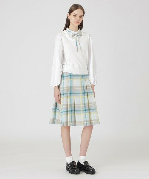 BLUE LABEL / BLACK LABEL CRESTBRIDGE / ブルーレーベル / ブラックレーベル・クレストブリッジ  ニット・セーター | ニットベストレイヤードブラウス | 詳細1