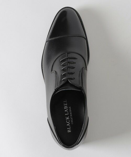 BLUE LABEL / BLACK LABEL CRESTBRIDGE / ブルーレーベル / ブラックレーベル・クレストブリッジ スニーカー | アンティークレザーサイドエラスティックストレートチップ | 詳細1