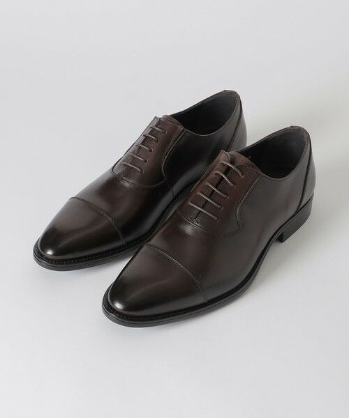 BLUE LABEL / BLACK LABEL CRESTBRIDGE/ブルーレーベル / ブラックレーベル・クレストブリッジ アンティークレザーサイドエラスティックストレートチップ ブラウン9 26.0cm BLUE LABEL / BLACK LABEL CRESTBRIDGE/ブルーレーベル / ブラックレーベル・クレストブリッジ アンティークレザーサイドエラスティックストレートチップ ブラウン9 26.0cm