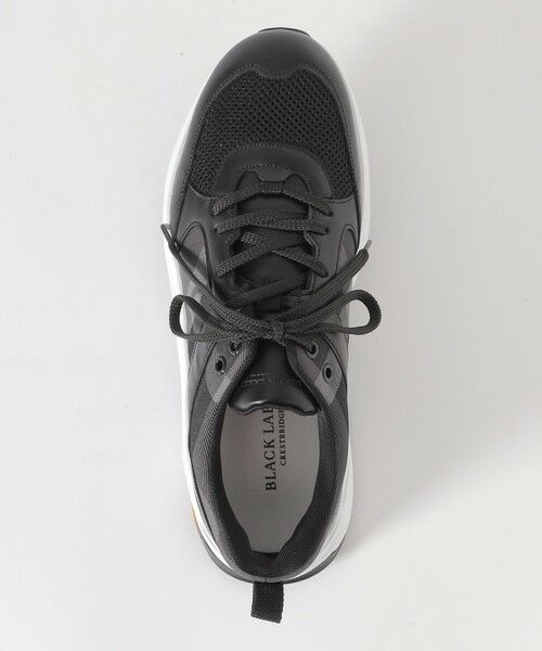 BLUE LABEL / BLACK LABEL CRESTBRIDGE / ブルーレーベル / ブラックレーベル・クレストブリッジ  スニーカー | 【WEB・一部店舗限定】【BLACK.lab】トーナルグレークレストブリッジチェックコンビビブラムスニーカー | 詳細1
