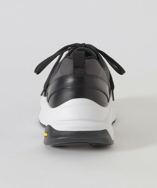 BLUE LABEL / BLACK LABEL CRESTBRIDGE / ブルーレーベル / ブラックレーベル・クレストブリッジ  スニーカー | 【WEB・一部店舗限定】【BLACK.lab】トーナルグレークレストブリッジチェックコンビビブラムスニーカー | 詳細2