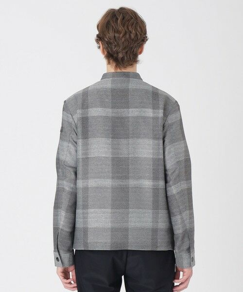 BLUE LABEL / BLACK LABEL CRESTBRIDGE / ブルーレーベル / ブラックレーベル・クレストブリッジ  その他アウター | シャドークレストブリッジチェックカラミライダースブルゾン | 詳細4