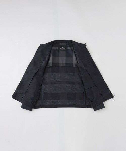 BLUE LABEL / BLACK LABEL CRESTBRIDGE / ブルーレーベル / ブラックレーベル・クレストブリッジ  その他アウター | シャドークレストブリッジチェックカラミライダースブルゾン | 詳細15