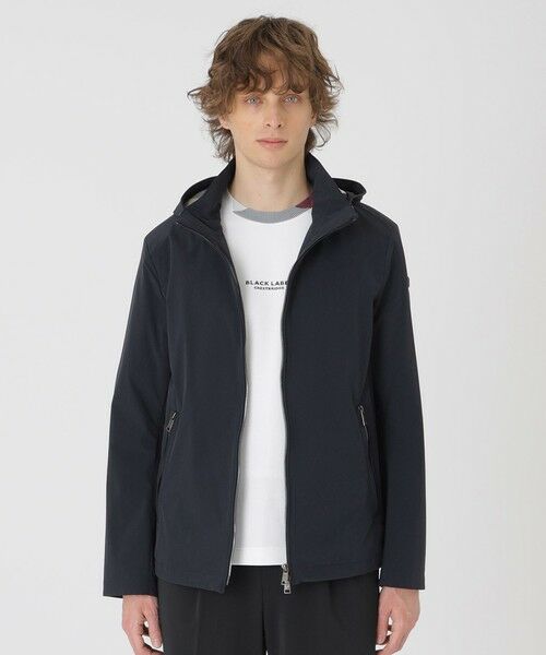 BLUE LABEL / BLACK LABEL CRESTBRIDGE/ブルーレーベル / ブラックレーベル・クレストブリッジ AIRY-PACK レインパーカー ネイビー1 L BLUE LABEL / BLACK LABEL CRESTBRIDGE/ブルーレーベル / ブラックレーベル・クレストブリッジ AIRY-PACK レインパーカー ネイビー1 L