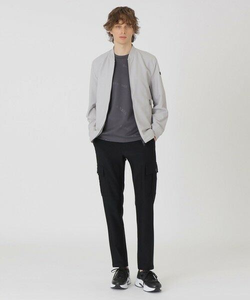 BLUE LABEL / BLACK LABEL CRESTBRIDGE / ブルーレーベル / ブラックレーベル・クレストブリッジ  その他アウター | 【BLACK lab.】3DワープニットMA-1 | 詳細1