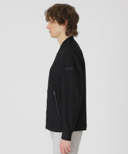 BLUE LABEL / BLACK LABEL CRESTBRIDGE / ブルーレーベル / ブラックレーベル・クレストブリッジ  その他アウター | 【BLACK lab.】3DワープニットMA-1 | 詳細10