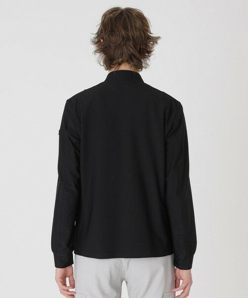 BLUE LABEL / BLACK LABEL CRESTBRIDGE / ブルーレーベル / ブラックレーベル・クレストブリッジ  その他アウター | 【BLACK lab.】3DワープニットMA-1 | 詳細11