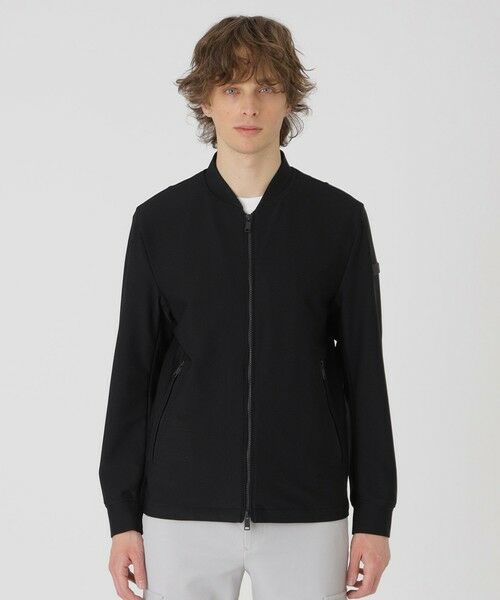 BLUE LABEL / BLACK LABEL CRESTBRIDGE / ブルーレーベル / ブラックレーベル・クレストブリッジ  その他アウター | 【BLACK lab.】3DワープニットMA-1 | 詳細9
