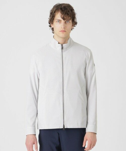 BLUE LABEL / BLACK LABEL CRESTBRIDGE / ブルーレーベル / ブラックレーベル・クレストブリッジ  その他アウター | 【一部店舗限定】シアサッカースタンドネックブルゾン | 詳細2