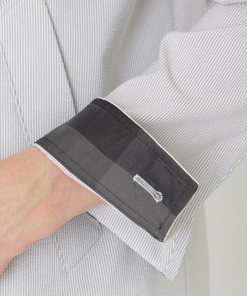 BLUE LABEL / BLACK LABEL CRESTBRIDGE / ブルーレーベル / ブラックレーベル・クレストブリッジ  その他アウター | 【一部店舗限定】シアサッカースタンドネックブルゾン | 詳細5