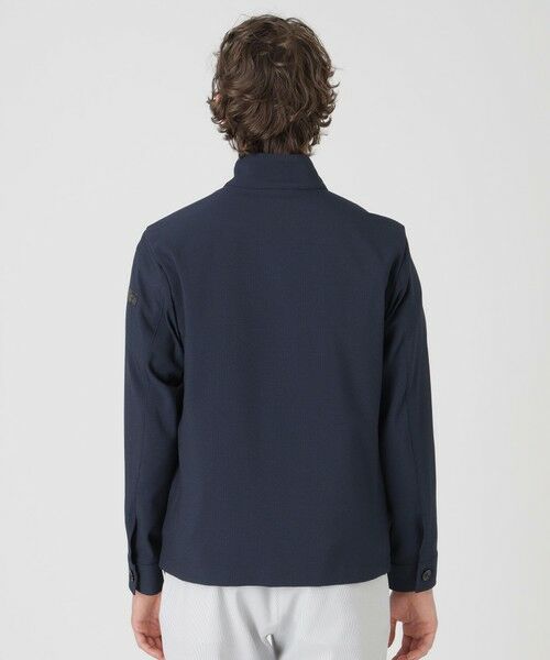 BLUE LABEL / BLACK LABEL CRESTBRIDGE / ブルーレーベル / ブラックレーベル・クレストブリッジ  その他アウター | 【一部店舗限定】シアサッカースタンドネックブルゾン | 詳細12