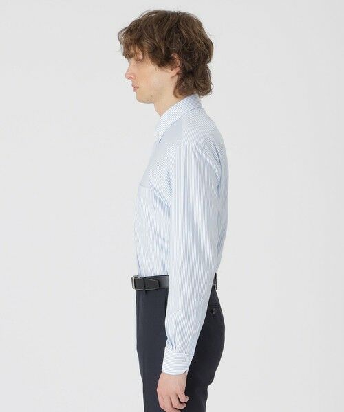 BLUE LABEL / BLACK LABEL CRESTBRIDGE / ブルーレーベル / ブラックレーベル・クレストブリッジ  シャツ・ブラウス | カネマサロンドンストライプジャージーボタンダウンシャツ | 詳細2