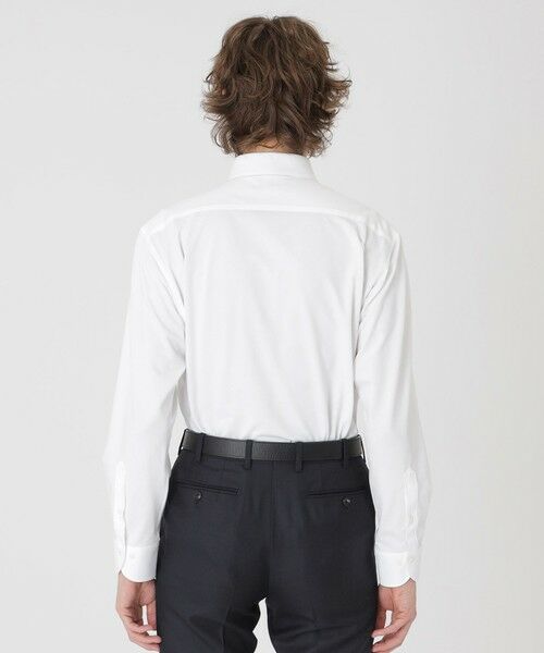 BLUE LABEL / BLACK LABEL CRESTBRIDGE / ブルーレーベル / ブラックレーベル・クレストブリッジ  シャツ・ブラウス | カネマサソリッドジャージーセミワイドカラーシャツ | 詳細5